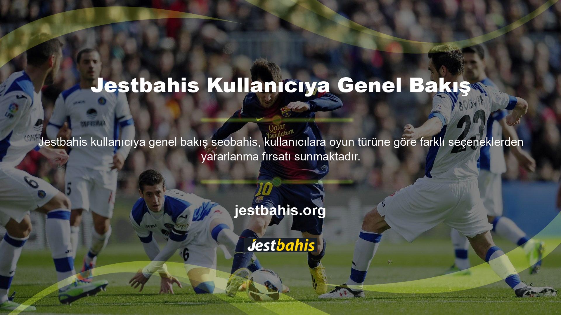 Site, Jestbahis kullanıcılarına çok çeşitli bahis ve casino oyunlarına kolay erişim imkanı sunmaktadır