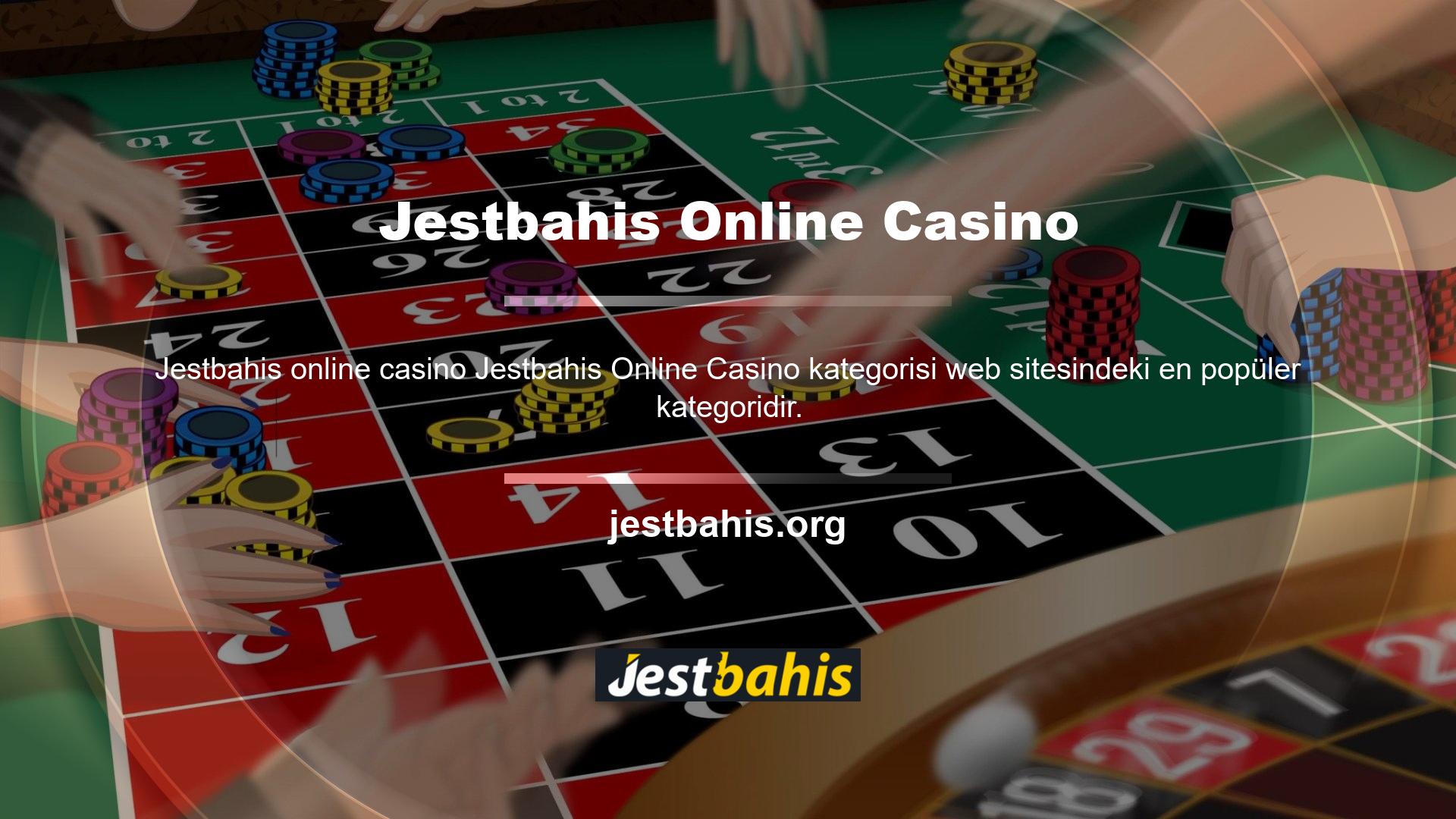 Web sitesi, poker, bakara, blackjack ve rulet dahil olmak üzere çeşitli oyunlara bahis oynayabileceğiniz çok sayıda özel oda ve özel salon sunmaktadır