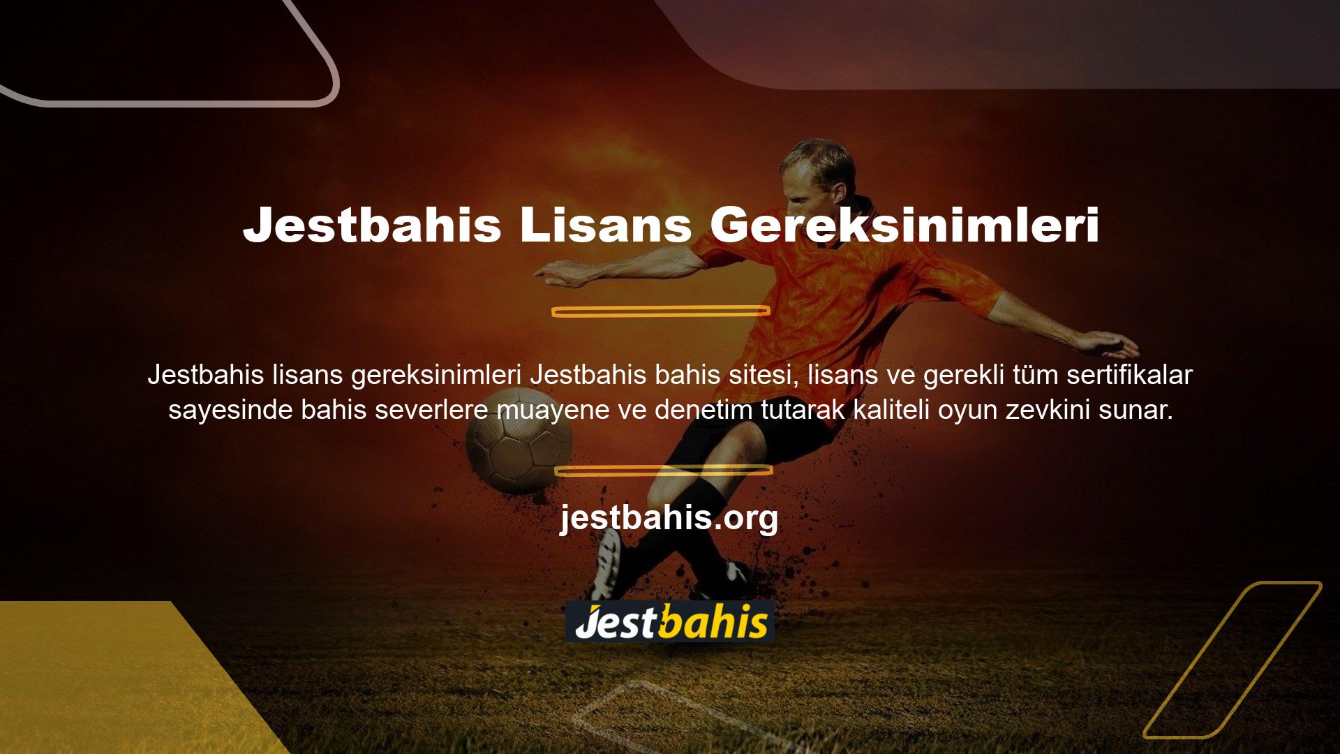 Jestbahis bahis sitesi diğer bahis sitelerinde şikayet almaz ve buna göre, bahis severlere güvenilir işlerle ulaşır